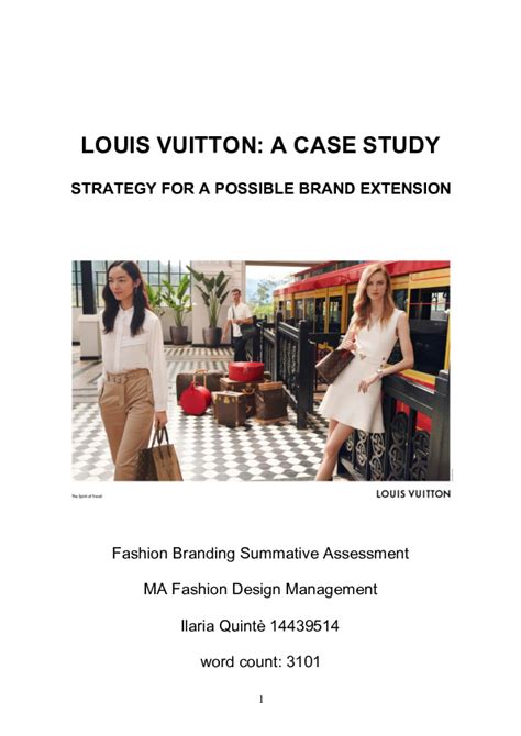 song of louis vuitton advert 2017|case study of louis vuitton.